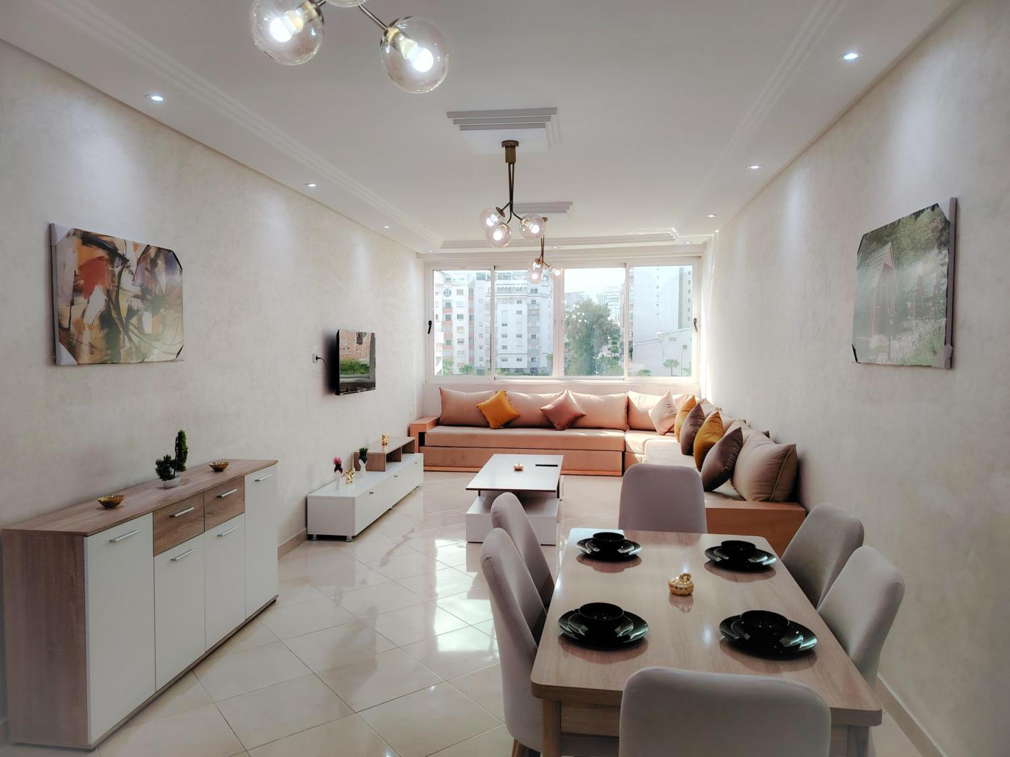Nouveau Appartement Prestige Avec Vue Paronamique Tanger Kültér fotó